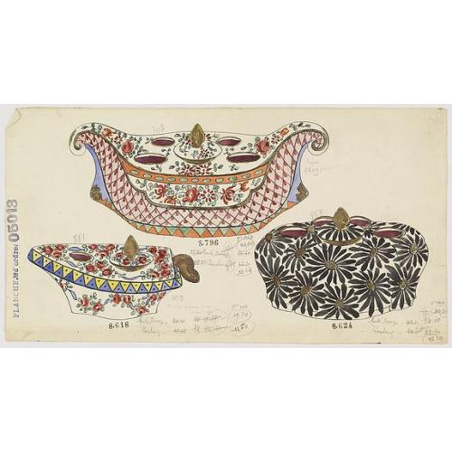 Old map image download for Design for Porcelain bowls.