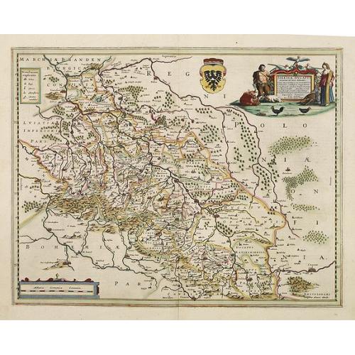 Old map image download for Silesiae Ducatus Accurata et vera delineatio. . .