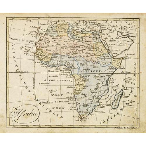 Old map image download for Afrika.