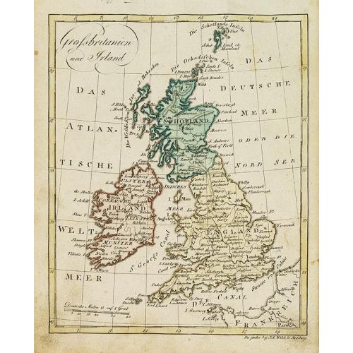 Old map image download for Grossbritanien und Irland.