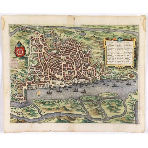 Old map image download for Goa.