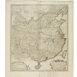 Carte Generale de la Chine Dressée sur les Cartes Particulieres Que l' Empereur Chang-Hi a fait lever sur les lieux..