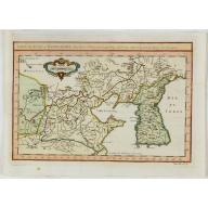 Carte du Katay, ou Empire de Kin : pour servir a l'Histoire de Jenghiz Khan, raportée dans l'Histoire generale des voyages, tirée de l'Angloise.