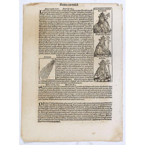 Old map image download for Sexta Etas Mundi. Folium. CLXVII.