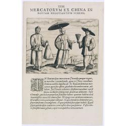 Mercatorum Ex China in Bantam Negotiantium Schema.