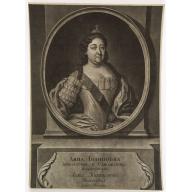 ANNA IWANOVNA - Anna Ioannovna imperatricea i camoderschiza wserossinskaja (rossice). Anna Joannowna imperatrix totius Russiae