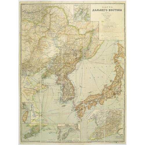 Old map image download for Map of the Far East