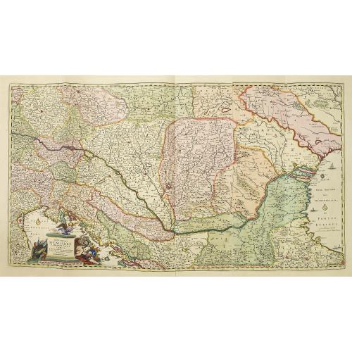 Old map image download for Totius Regni HUNGARIAE, et adjacentium Regionum TABULA . . .