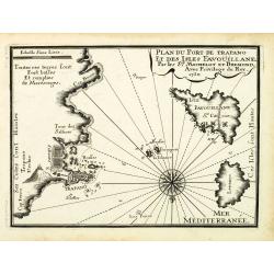 Plan du Port de Trapano et des isles Favouillane.