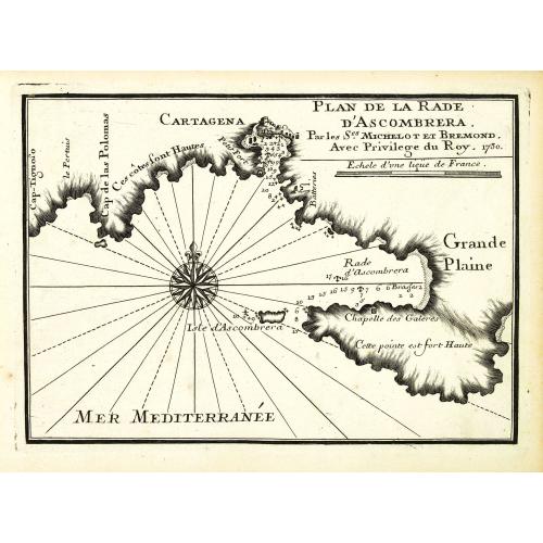 Old map image download for Plan de la Rade d'Ascombrera. . .