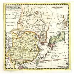 The Empire of China and Island of Japan, Agreeable to Modern History by H.Moll.