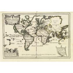 Mappe-Monde ou carte Universelle. . .