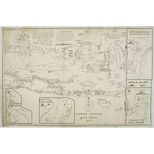 Old map image download for Eastern passage to China. sheet 1.