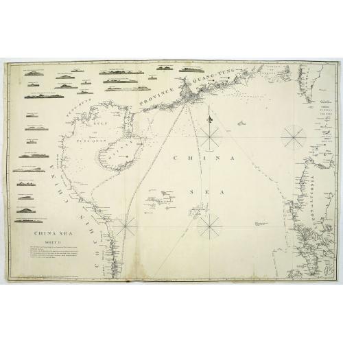 Old map image download for China Sea. sheet 1.