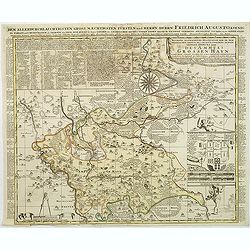 Accurate geographische delineation der in dem Meisnichen creisse des chufurstenthums sachsen liegenden dioeces oder des ammtes grossen hayn