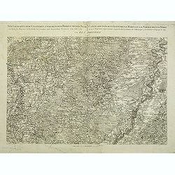 Specialkarte der Gegenden zwischen dem Rhein und der Saar. . . / Carte des pais situes entre le rhin et la sarre depuis spire. . .