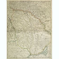 Carte de la Moldavie dressée sur celle du prince Cantimir. . .