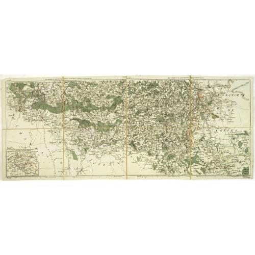Old map image download for Les environs de Neufchateau, Virton, Montmedy. . .Les environs de Luxembourg, Arlon, Thionville.