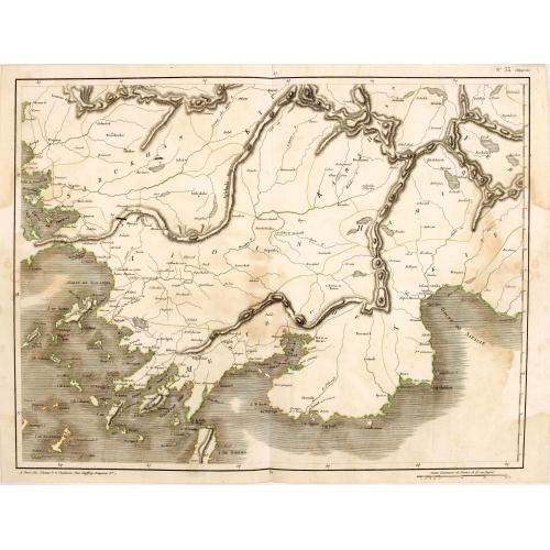 Old map image download for [No title : showing Izmir, Bodrum, Antalya]