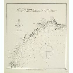 Black Sea - Baljik Bay surveyed by the officers of H.S.M.V. Spitfire 1854
