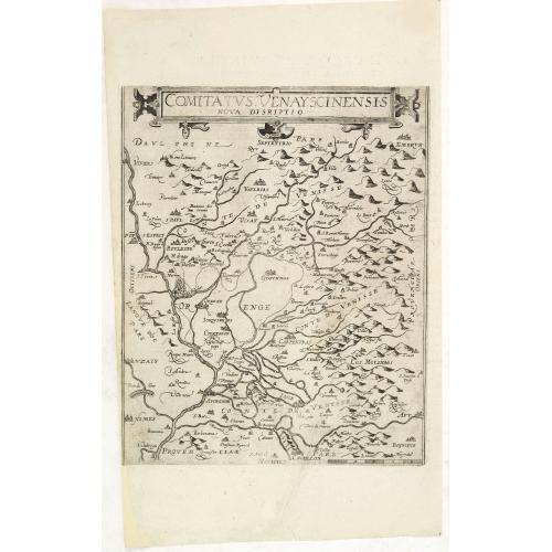 Old map image download for Comitatus Venayscinensis Nova Discriptio.