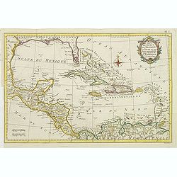 Carte du Golfe du Mexique des isles et des pays adjacens . . .