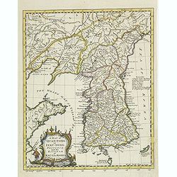 A map of Quan-Tong or Lea-Tonge province, and the kingdom of Kau-Li or Corea . . .