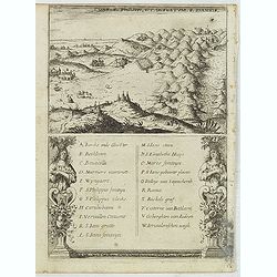 [Illustration from Hierusalemsche Reyse.] Fons. S. Philippi, et Dessertum. S. IOANNIS