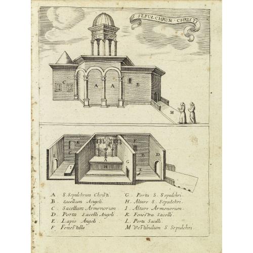 Old map image download for [Illustration from Hierusalemsche Reyse.] S. Sepulchrum. Christi.