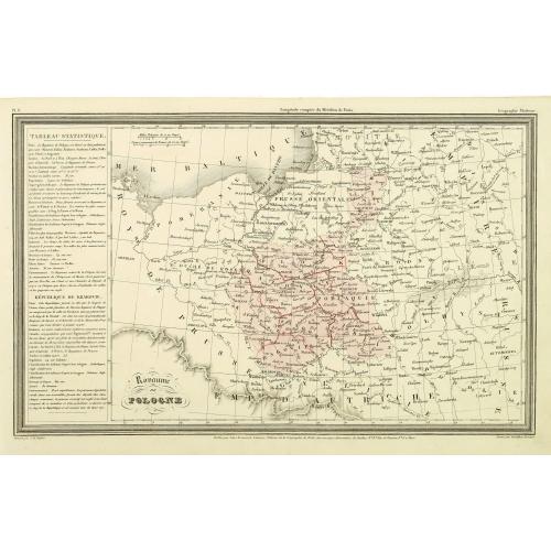 Old map image download for Royaume de Pologne.