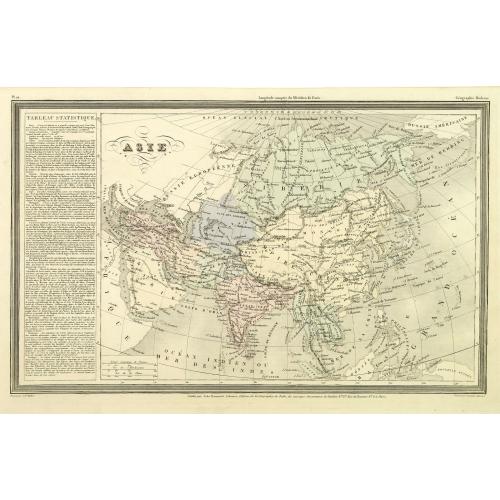 Old map image download for Asie.