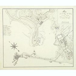 Plan de la baye de Cadiz et des environs Dressé en 1808 par ordre de l'amiral Rosillef