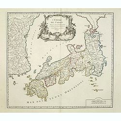 L'Empire du Japon divisé en sept principales parties. . .