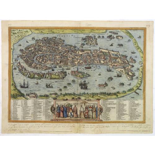 Old map image download for Venetia. (Venice)