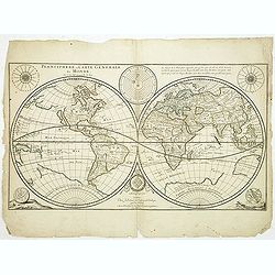 Planisphere, ou Carte Generale du Monde.