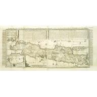 Carte de l'Ile de Java.