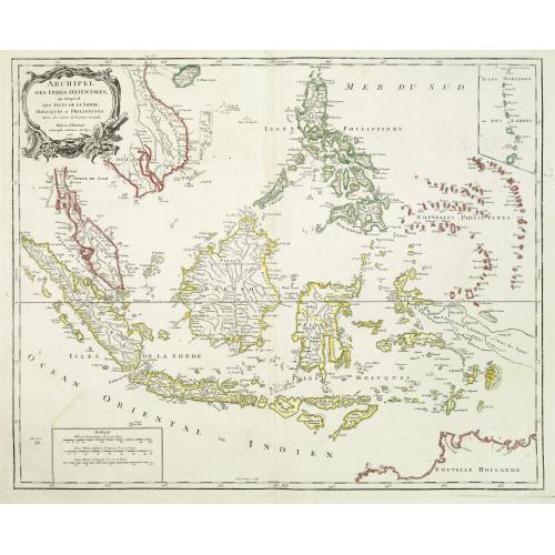 Old map image download for Archipel Des Indes Orientales, qui comprend Les Isles De La Sonde.. Philippines..