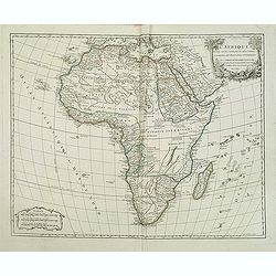 L'Afrique dressée sur les relations les plus récentes et assujettie aux observations astronomiques. . .