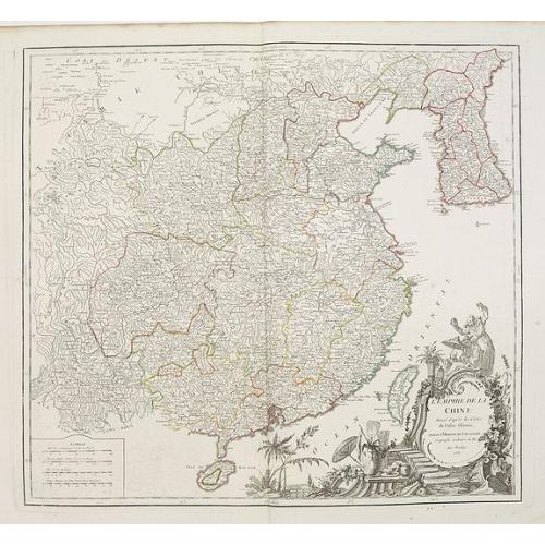 Old map image download for L'Empire de la Chine. . .