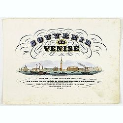 (Title page) Souvenir de Venise.