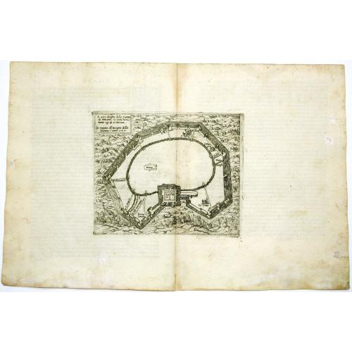 Old map image download for Il vero disegno della pianta di Milano si come veramente oggi di' si ritrova 1567.
