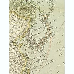 General Karte von Asien. Entworfen und gezeichnet von F. Handtke.
