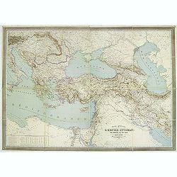 Carte générale de L'Empire Ottoman en Europe et en Asie dressée par Henri Kiepert . . .