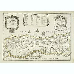 Carte du Royaume d'Alger . . .