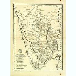 Nouvelle carte d'une grande partie de la presqu'île des Indes en deça du Gange . . .