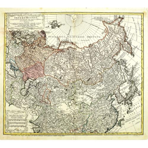 Old map image download for Imperii Russici et Tartariae Universae tam majoris Afiaticæ quam minoris et EuropæTabula.