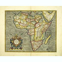 Africa ex magna orbis terre descriptione Gerardi Mercator. . .