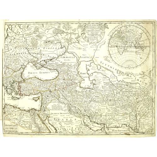 Old map image download for Theatrum Historicum. . . Romani tu Barbarorum. . . Pars Orientalis. . .