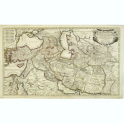 Regnum Persicum Imperium Turcicum in In Asia Russorum Provinciae ad Mare Caspium . . .