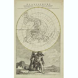 [Title page] Planisphere representant tout e l'etendue du monde. . .